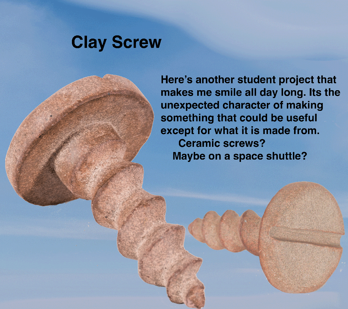 clay screw
