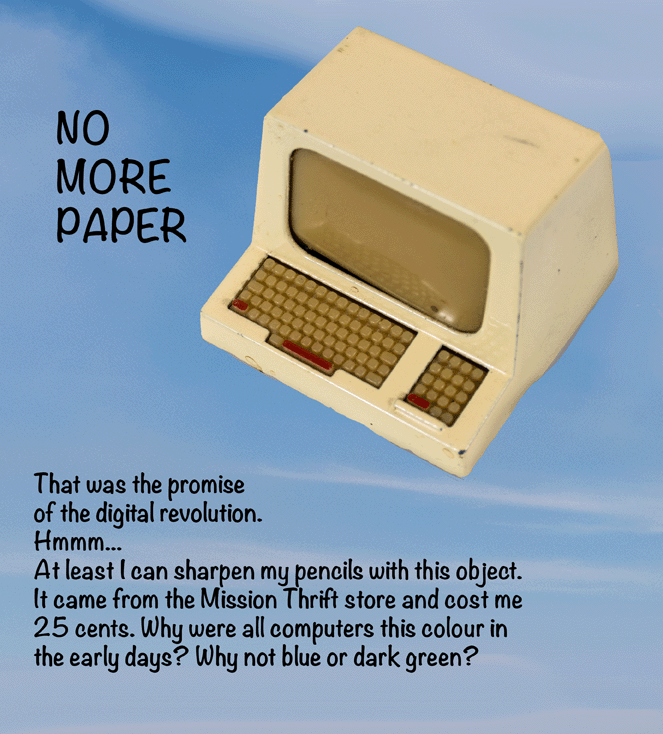 no more paper